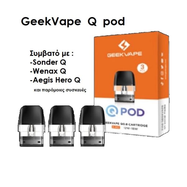 Geekvape Q 2ml pod Δεξαμενή