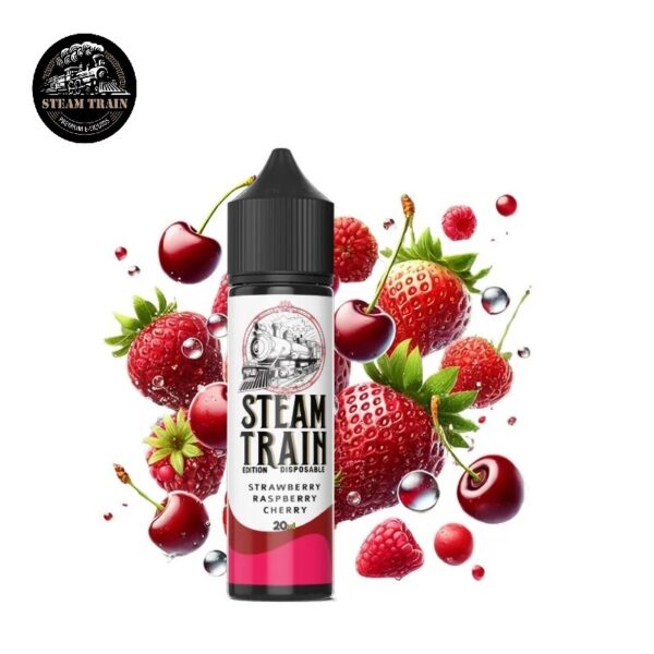 Strawberry Raspberry Cherry - Steam Train Disposable edition