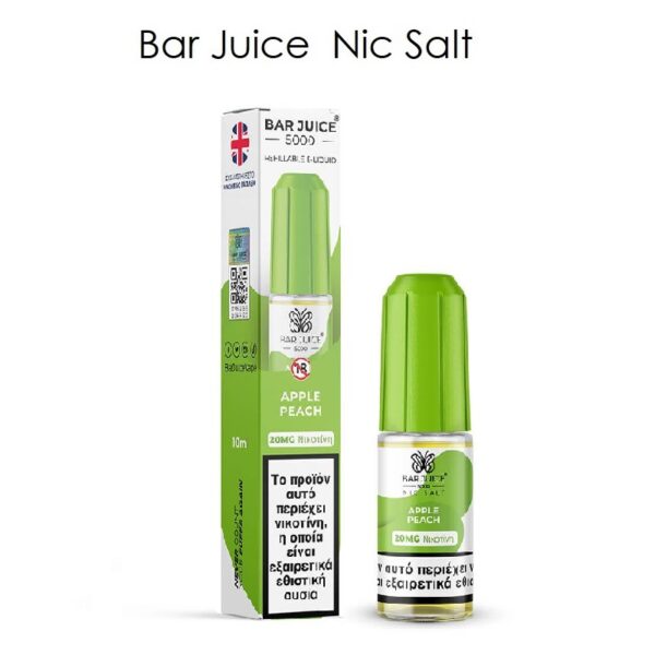 Apple Peach 10ml Nic salt 20mg