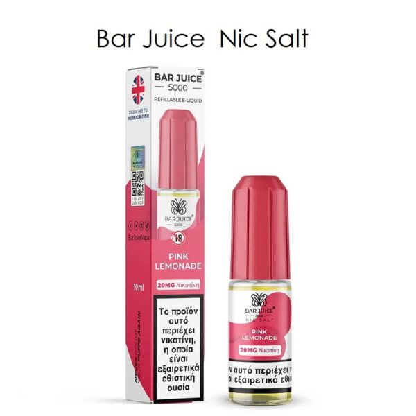 Pink Lemonade 10ml Nic salt 20mg