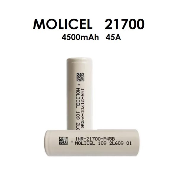 Μπαταρία 21700 - Molicel 4500 mAh